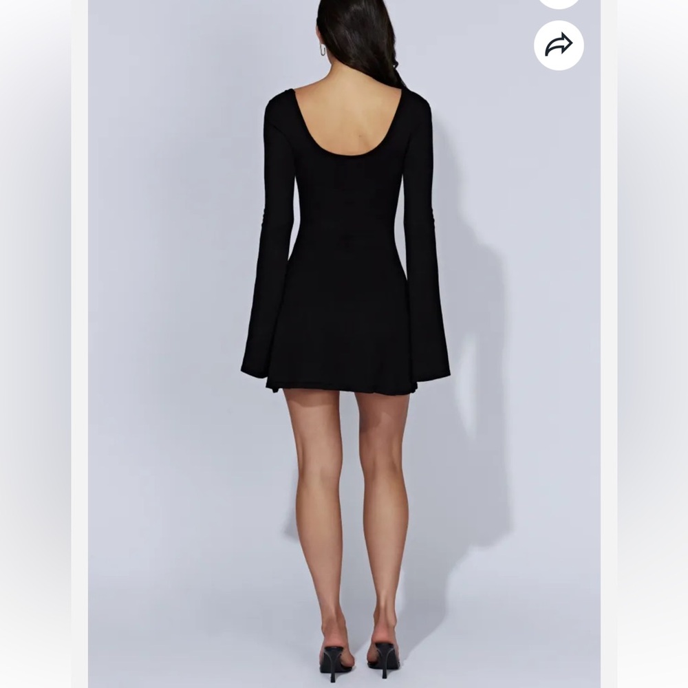 Meshki Birdie Long Sleeve Knit Dress - Picture 2 of 4